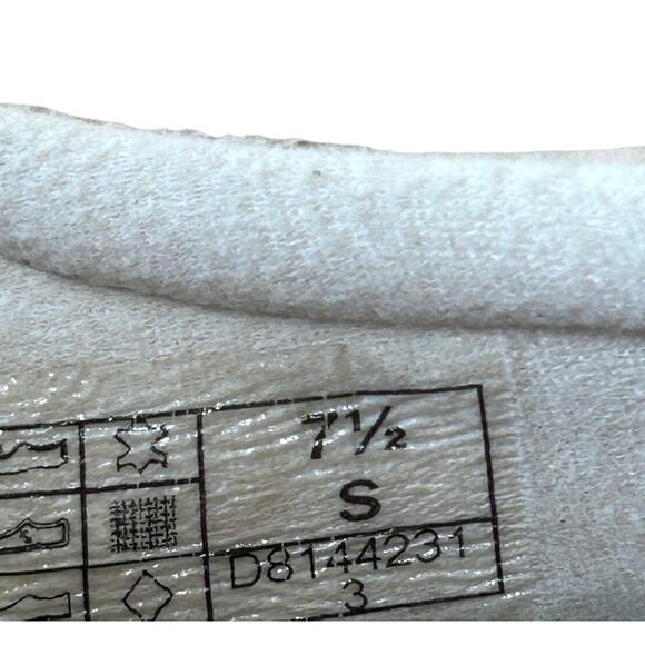 SAS Shoe Womens Size 7.5 Slim Cream Leather Roamer‎ Loafer Slip on Shoe Sandal - Picture 11 of 11